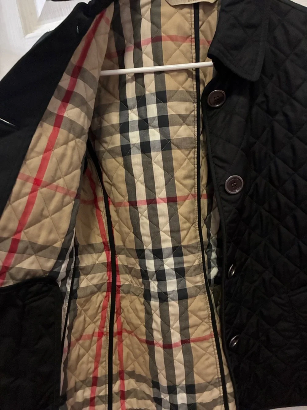 Burberry Classic Quilted Black Women's Jacket - Picture 4 of 6